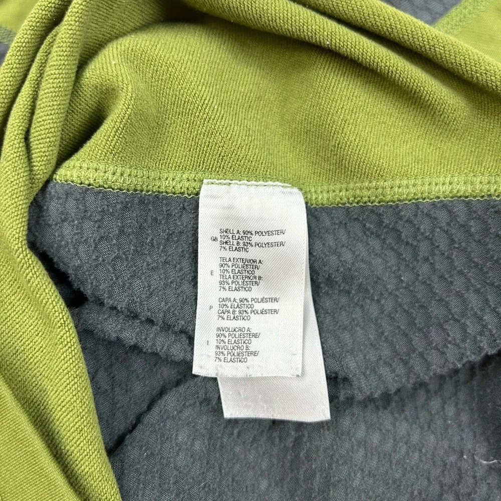 The North Face Flight Series 1/4 Zip Pullover Vapor Wick Stretch Mens‎ L Green